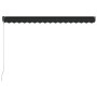 Anthrazitgraue manuell einziehbare Markise 450x300 cm von , Markisen - Ref: Foro24-3051240, Preis: 368,83 €, Rabatt: %