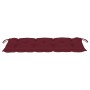 Folding garden bench with bamboo cushion 118 cm by , garden benches - Ref: Foro24-3063873, Price: 91,49 €, Discount: %