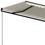 Toldo retráctil manual crema 450x300 cm de , Toldos - Ref: Foro24-3069117, Precio: 345,79 €, Descuento: %