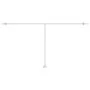 Automatic awning LED wind sensor blue and white 600x300 cm by , Awnings - Ref: Foro24-3069611, Price: 898,15 €, Discount: %
