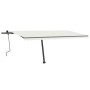 Manuell ausziehbare Fußmarkise, cremefarben, 500 x 300 cm von , Markisen - Ref: Foro24-3069777, Preis: 595,33 €, Rabatt: %