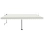 Manuell ausziehbare Fußmarkise, cremefarben, 500 x 300 cm von , Markisen - Ref: Foro24-3069777, Preis: 595,33 €, Rabatt: %