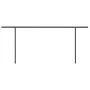 Manual retractable awning with yellow and white poles 6x3.5 m by , Awnings - Ref: Foro24-3070278, Price: 695,01 €, Discount: %