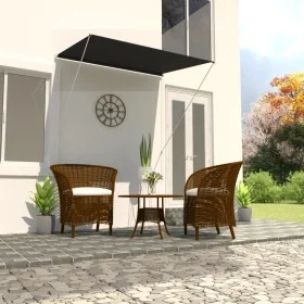 Retractable awning 150x150 cm anthracite gray by , Awnings - Ref: Foro24-143758, Price: 42,14 €, Discount: %