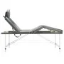 Camilla masaje 4 zonas estructura aluminio antracita 186x68 cm de vidaXL, Mesas de masaje - Ref: Foro24-110176, Precio: 176,8...