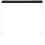 Retractable awning 150x150 cm anthracite gray by , Awnings - Ref: Foro24-143758, Price: 51,87 €, Discount: %