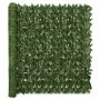 Balkonmarkise mit dunkelgrünen Blättern 400x150 cm von , Sonnenschirme - Ref: Foro24-315492, Preis: 65,52 €, Rabatt: %