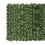 Balkonmarkise mit dunkelgrünen Blättern 400x150 cm von , Sonnenschirme - Ref: Foro24-315492, Preis: 65,52 €, Rabatt: %