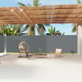 Anthrazit ausziehbare Seitenmarkise 200x1200 cm von , Sonnenschirme - Ref: Foro24-318080, Preis: 164,43 €, Rabatt: %