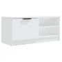 TV-Schrank, 2 Stück, weißes Sperrholz, 80 x 35 x 36,5 cm von , TV-Möbel - Ref: Foro24-811467, Preis: 86,35 €, Rabatt: %