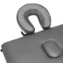 Massage table 4 zones anthracite aluminum structure 186x68 cm by vidaXL, massage tables - Ref: Foro24-110176, Price: 176,82 €...