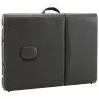 Massageliege 4 Zonen anthrazitfarbene Aluminiumstruktur 186x68 cm von vidaXL, Massageliegen - Ref: Foro24-110176, Preis: 176,...