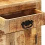 Sideboard aus unbehandeltem massivem Mangoholz, 80 x 30 x 65 cm von , Sideboards - Ref: Foro24-351689, Preis: 287,83 €, Rabat...