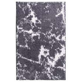 RIDDER Alfombra de baño Marmor gris y blanco 90x60 cm