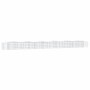 Galvanized iron arch shaped gabion flowerbed 600x50x50cm by , Pots and planters - Ref: Foro24-153544, Price: 147,34 €, Discou...