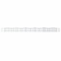 Galvanized iron arch shaped gabion flowerbed 600x50x50cm by , Pots and planters - Ref: Foro24-153544, Price: 147,34 €, Discou...
