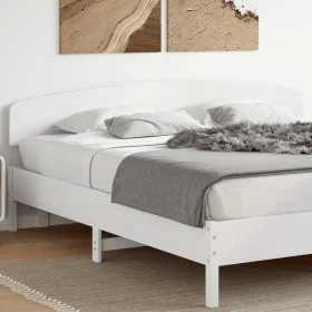 Bettkopfteil aus massivem weißem Kiefernholz, 200 cm von , Kopf- und Fußteile - Ref: Foro24-842487, Preis: 59,76 €, Rabatt: %