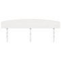 Solid white pine wood bed headboard 200 cm by , Headboards and footboards - Ref: Foro24-842487, Price: 60,51 €, Discount: %