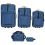 5-teiliges Reisekoffer-Set aus blauem Stoff von , Koffer - Ref: Foro24-4002829, Preis: 142,53 €, Rabatt: %