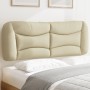 Gepolstertes Kopfteil aus cremefarbenem Stoff, 120 cm von , Kopf- und Fußteile - Ref: Foro24-374566, Preis: 59,07 €, Rabatt: %