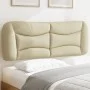 Padded headboard in cream fabric 120 cm by , Headboards and footboards - Ref: Foro24-374566, Price: 58,26 €, Discount: %