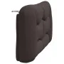 Gepolstertes Kopfteil aus dunkelbraunem Stoff, 120 cm von , Kopf- und Fußteile - Ref: Foro24-374564, Preis: 50,52 €, Rabatt: %