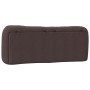 Gepolstertes Kopfteil aus dunkelbraunem Stoff, 120 cm von , Kopf- und Fußteile - Ref: Foro24-374564, Preis: 51,00 €, Rabatt: %