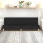 2 seater black fabric sofa bed by , Sofas - Ref: Foro24-375756, Price: 244,26 €, Discount: %