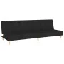 2 seater black fabric sofa bed by , Sofas - Ref: Foro24-375756, Price: 244,26 €, Discount: %