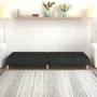 Sofá cama de 2 plazas tela negro de , Sofás - Ref: Foro24-375756, Precio: 244,23 €, Descuento: %
