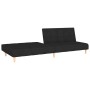 2-Sitzer-Schlafsofa aus schwarzem Stoff von , Sofas - Ref: Foro24-375756, Preis: 242,76 €, Rabatt: %