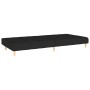 2-Sitzer-Schlafsofa aus schwarzem Stoff von , Sofas - Ref: Foro24-375756, Preis: 242,76 €, Rabatt: %