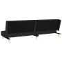 2 seater black fabric sofa bed by , Sofas - Ref: Foro24-375756, Price: 244,26 €, Discount: %