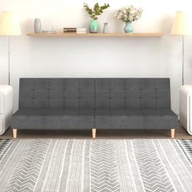 2-Sitzer-Schlafsofa aus hellgrauem Stoff von , Sofas - Ref: Foro24-375754, Preis: 238,95 €, Rabatt: %