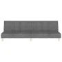 2 seater sofa bed light gray fabric by , Sofas - Ref: Foro24-375754, Price: 244,03 €, Discount: %