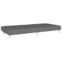 2 seater sofa bed light gray fabric by , Sofas - Ref: Foro24-375754, Price: 244,03 €, Discount: %