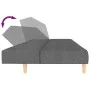 2 seater sofa bed light gray fabric by , Sofas - Ref: Foro24-375754, Price: 244,03 €, Discount: %