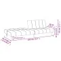 2-Sitzer-Schlafsofa aus hellgrauem Stoff von , Sofas - Ref: Foro24-375754, Preis: 244,03 €, Rabatt: %
