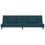 2-Sitzer-Schlafsofa mit zwei blauen Samtkissen von , Sofas - Ref: Foro24-375806, Preis: 240,00 €, Rabatt: %