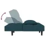 2-Sitzer-Schlafsofa mit zwei blauen Samtkissen von , Sofas - Ref: Foro24-375806, Preis: 240,00 €, Rabatt: %