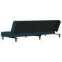 2-Sitzer-Schlafsofa mit zwei blauen Samtkissen von , Sofas - Ref: Foro24-375806, Preis: 240,00 €, Rabatt: %