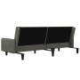Dunkelgraues 2-Sitzer-Schlafsofa aus Samt von , Sofas - Ref: Foro24-375775, Preis: 279,24 €, Rabatt: %