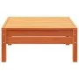 3-Sitzer-Gartensofa mit Fußstütze aus wachsbraunem Kiefernholz von , Modulare Sofas für den Außenbereich - Ref: Foro24-838058...
