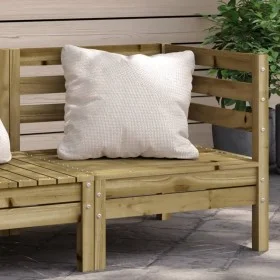 Garden corner sofa impregnated pine wood by , Modular outdoor sofas - Ref: Foro24-837983, Price: 55,24 €, Discount: %