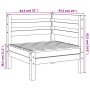Garten-Ecksofa aus imprägniertem Kiefernholz von , Modulare Sofas für den Außenbereich - Ref: Foro24-837983, Preis: 55,94 €, ...