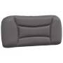 Cabecero de cama acolchado cuero sintético gris 90 cm de , Cabeceros y pies de cama - Ref: Foro24-374547, Precio: 44,03 €, De...