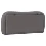 Cabecero de cama acolchado cuero sintético gris 90 cm de , Cabeceros y pies de cama - Ref: Foro24-374547, Precio: 43,51 €, De...