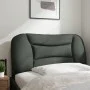 Gepolstertes Kopfteil aus dunkelgrauem Stoff, 80 cm von , Kopf- und Fußteile - Ref: Foro24-374526, Preis: 37,44 €, Rabatt: %