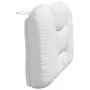 Cabecero de cama acolchado cuero sintético blanco 90 cm de , Cabeceros y pies de cama - Ref: Foro24-374545, Precio: 63,75 €, ...