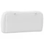 Cabecero de cama acolchado cuero sintético blanco 90 cm de , Cabeceros y pies de cama - Ref: Foro24-374545, Precio: 63,75 €, ...